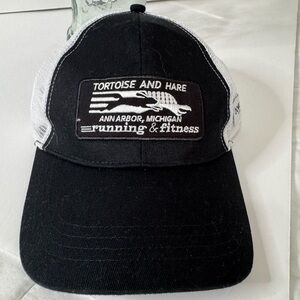 Vintage Black and White Trucker Cap
